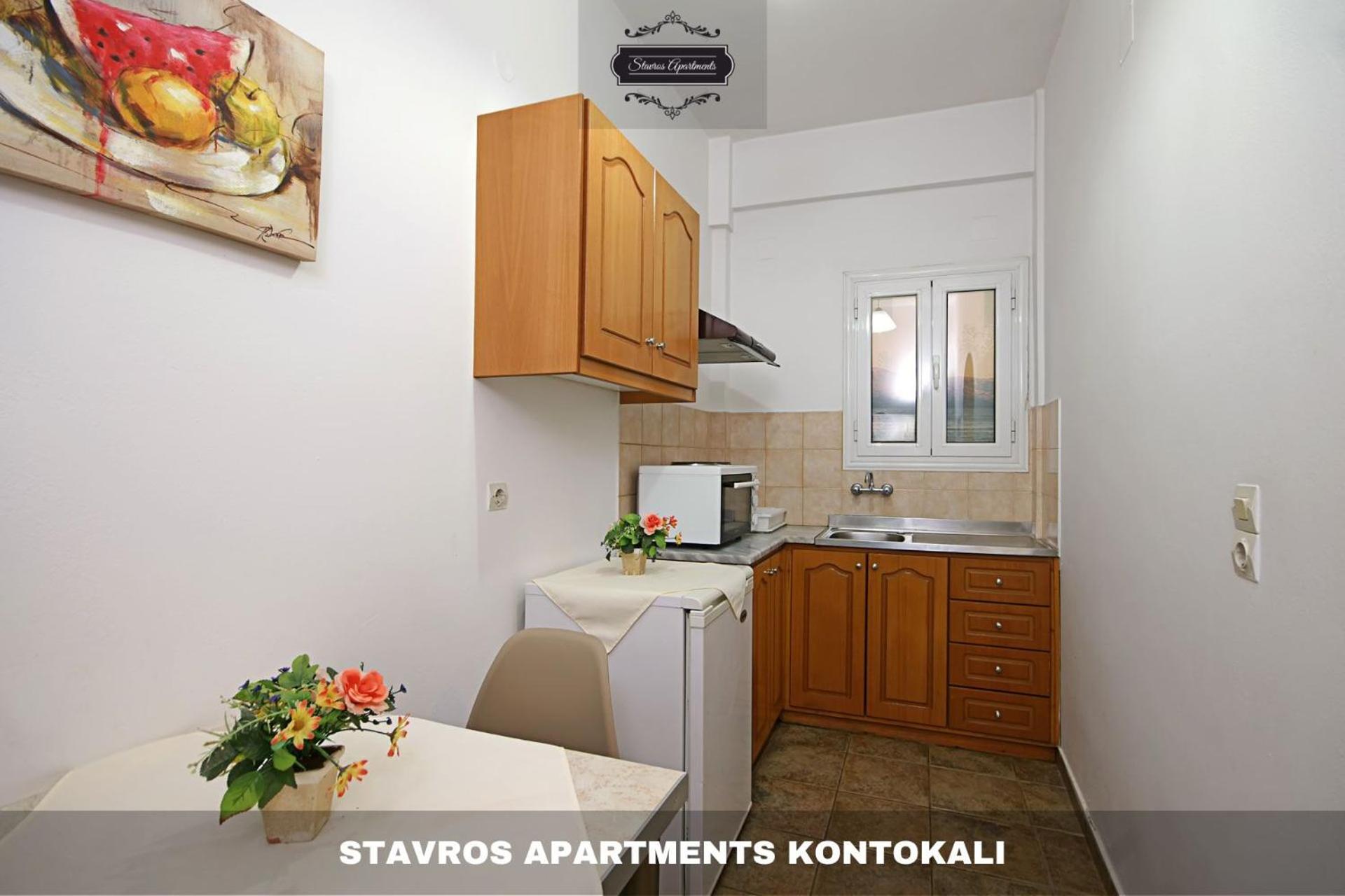 Stavros Apartments Kontokali Next To Gouvia Marina Exterior foto